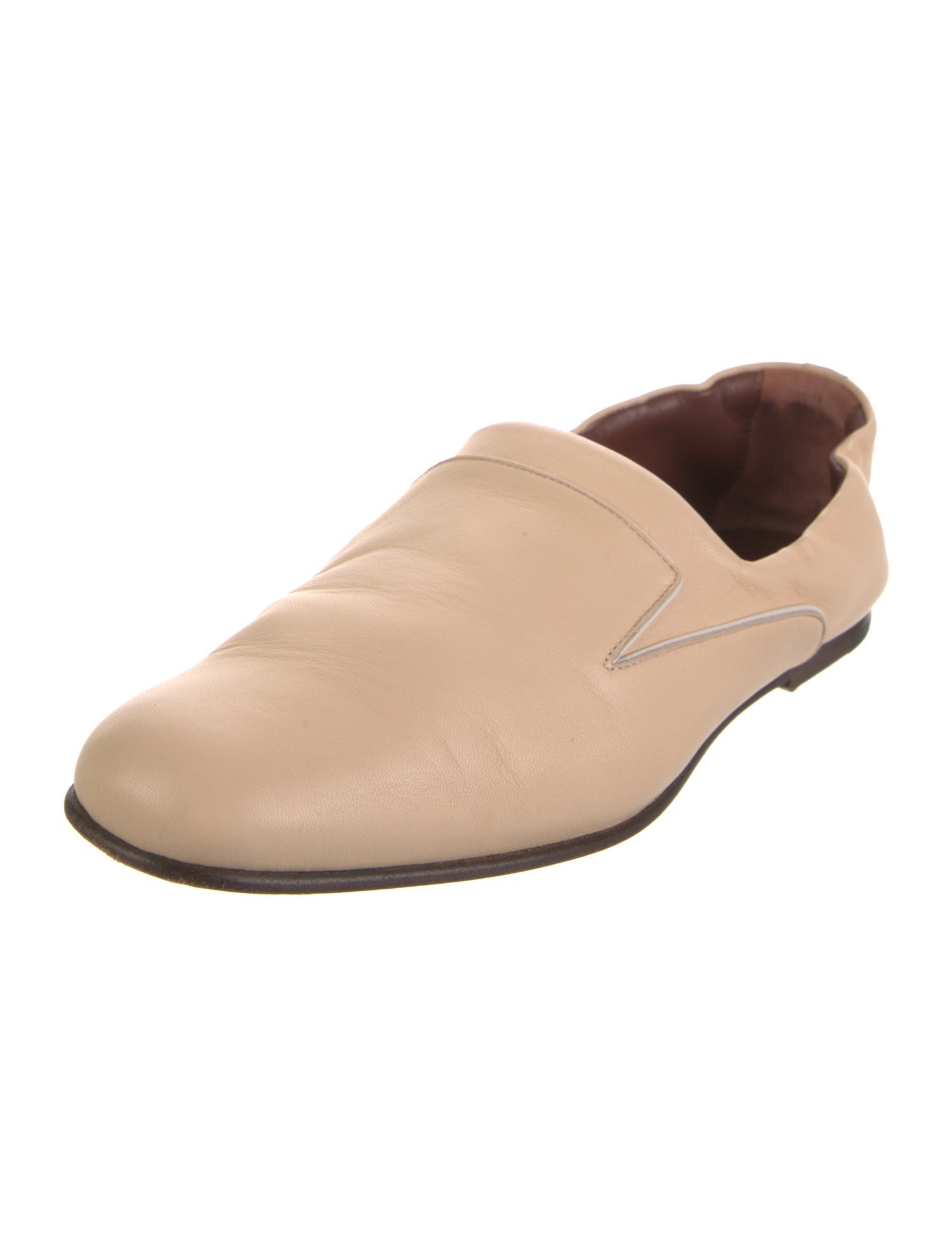 Loro Piana Leather Loafers