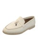 Loro Piana Summer Walk Charms Calfskin Loafers