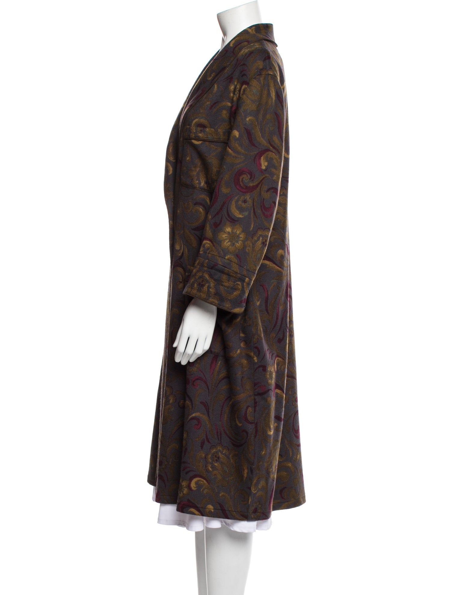 Loro Piana Cashmere Floral Print Sweater