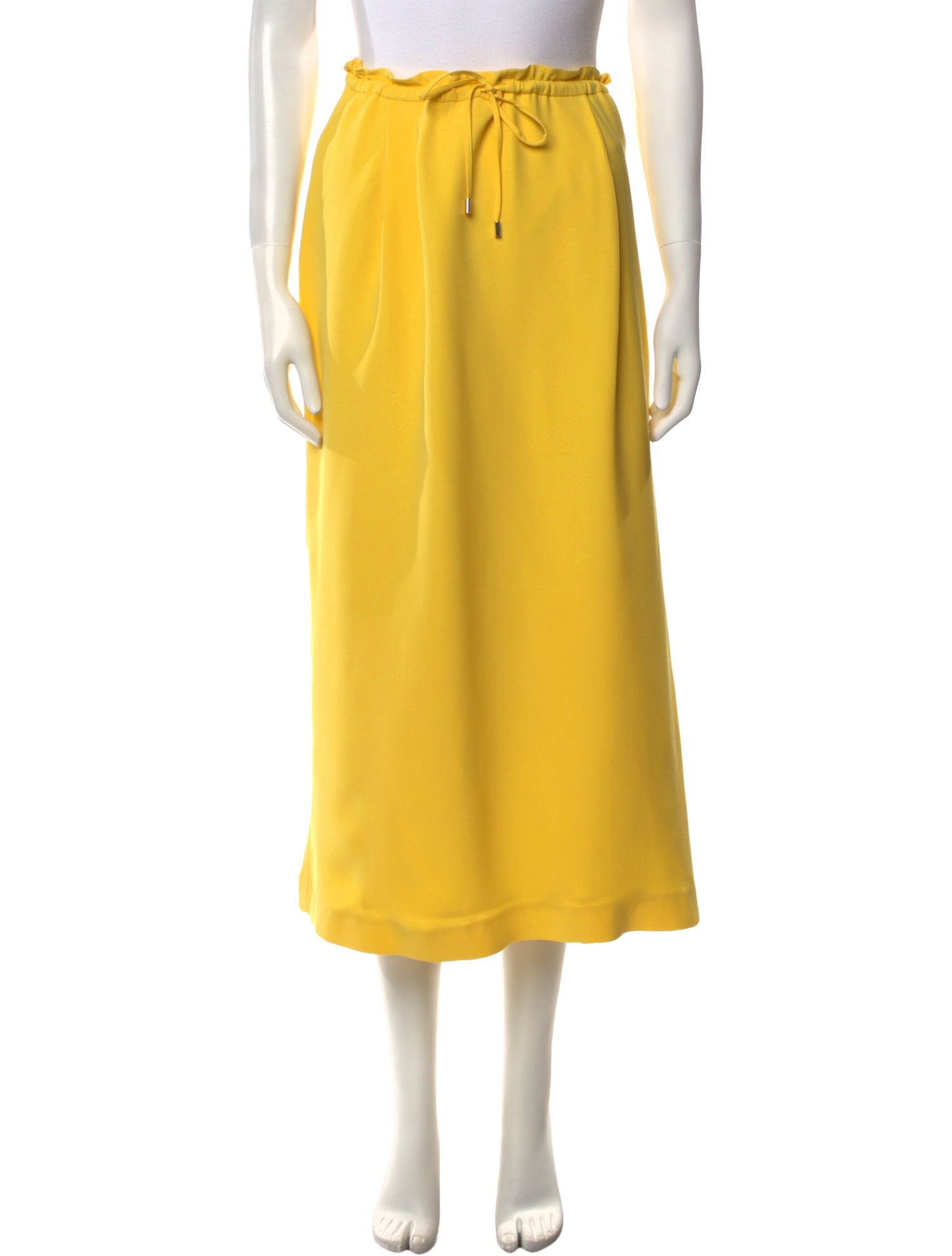 Loro Piana Silk Midi Length Skirt