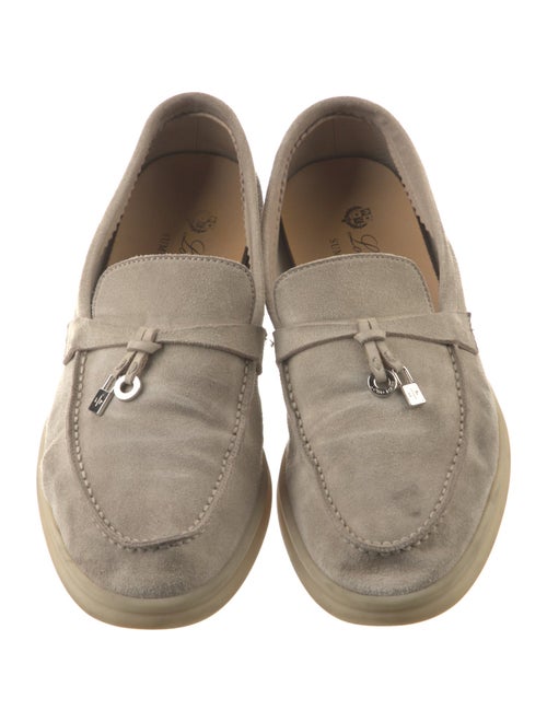 Loro Piana Summer Walk Suede Loafers