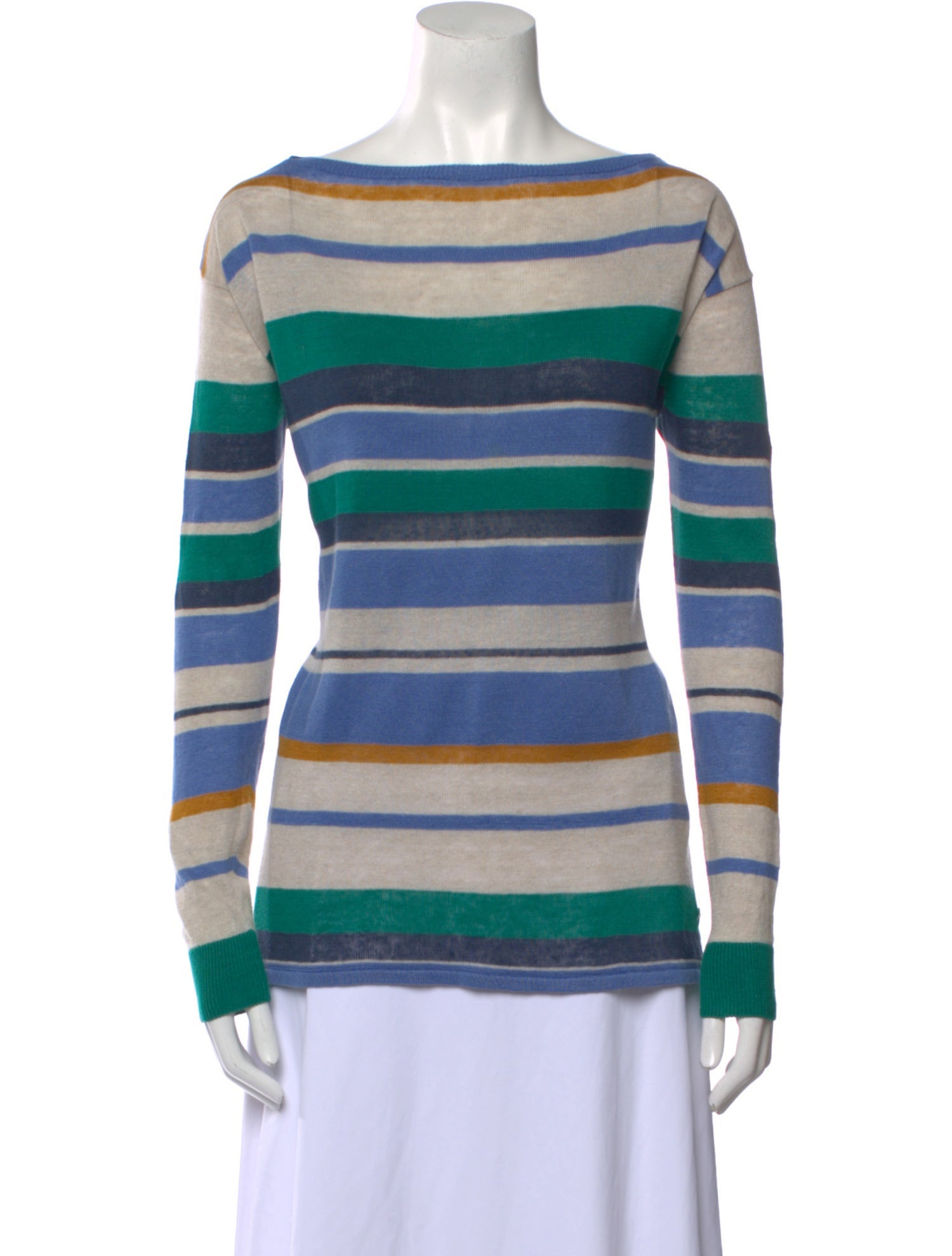 Loro Piana Linen Striped Sweater