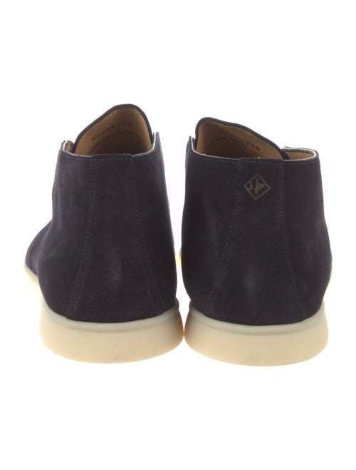 Loro Piana Open Walk Suede Loafers