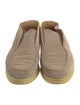 Loro Piana Open Walk Suede Flats