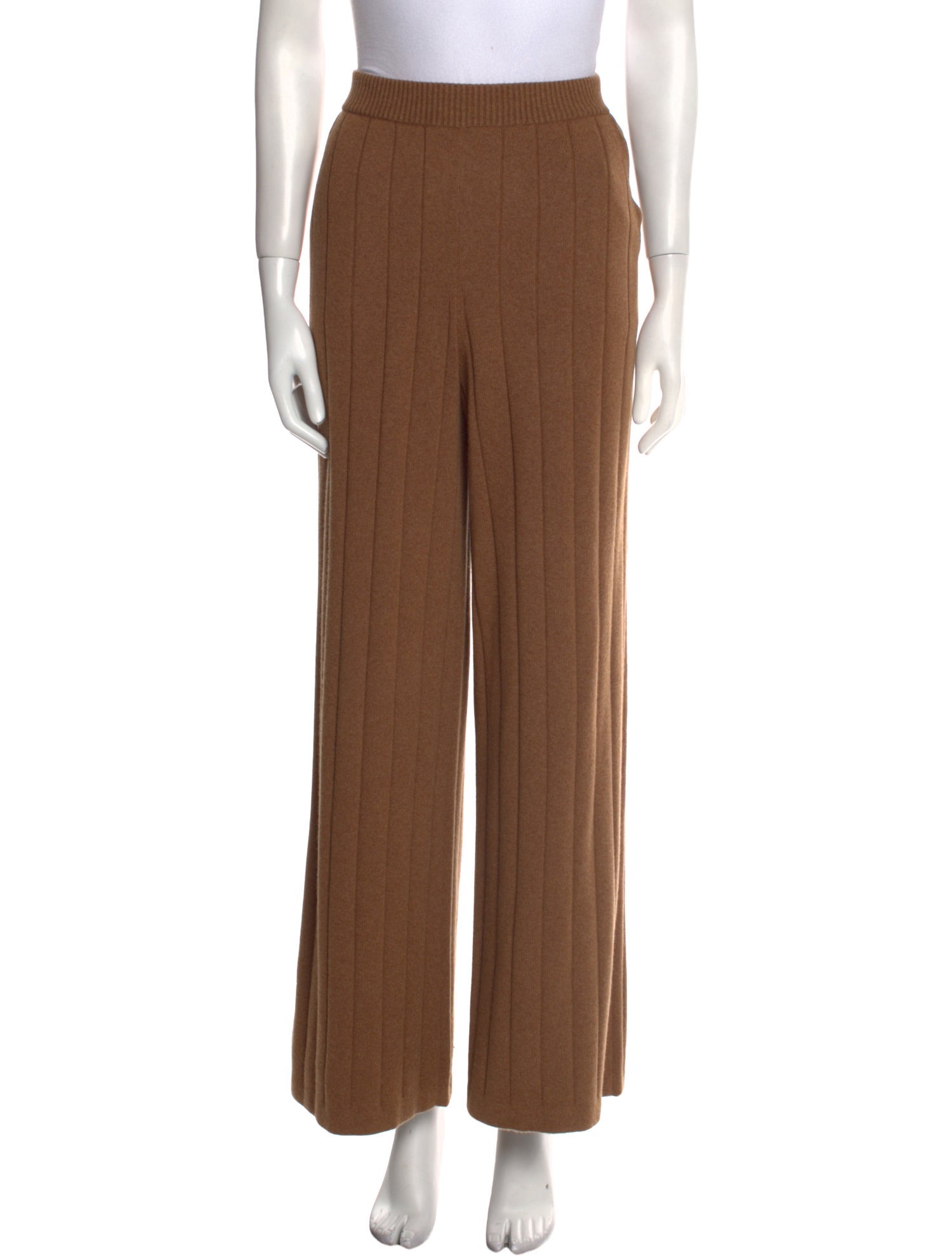 Loro Piana Baby Cashmere Wide Leg Pants