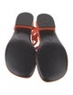 Loro Piana Mindil Suede T-Strap Sandals