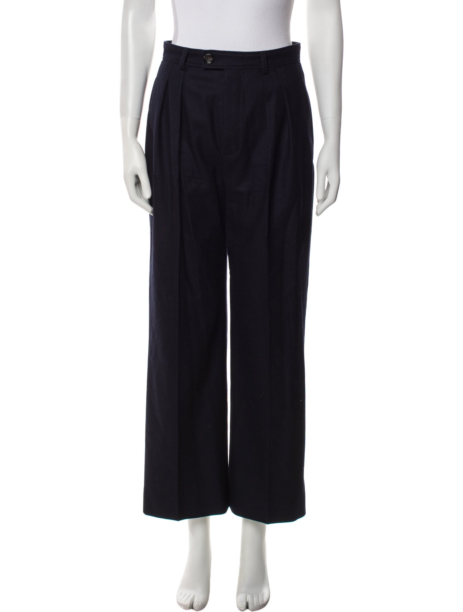 Loro Piana Virgin Wool Wide Leg Pants