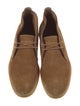 Loro Piana Soft Walk Suede Lace-Up Boots
