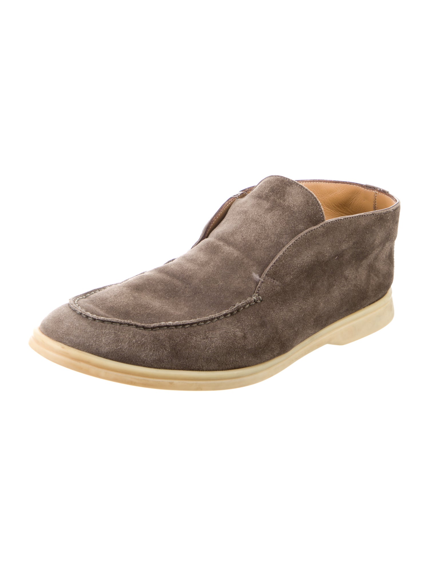 Loro Piana Open Walk Suede Boots