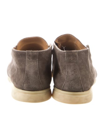 Loro Piana Open Walk Suede Boots