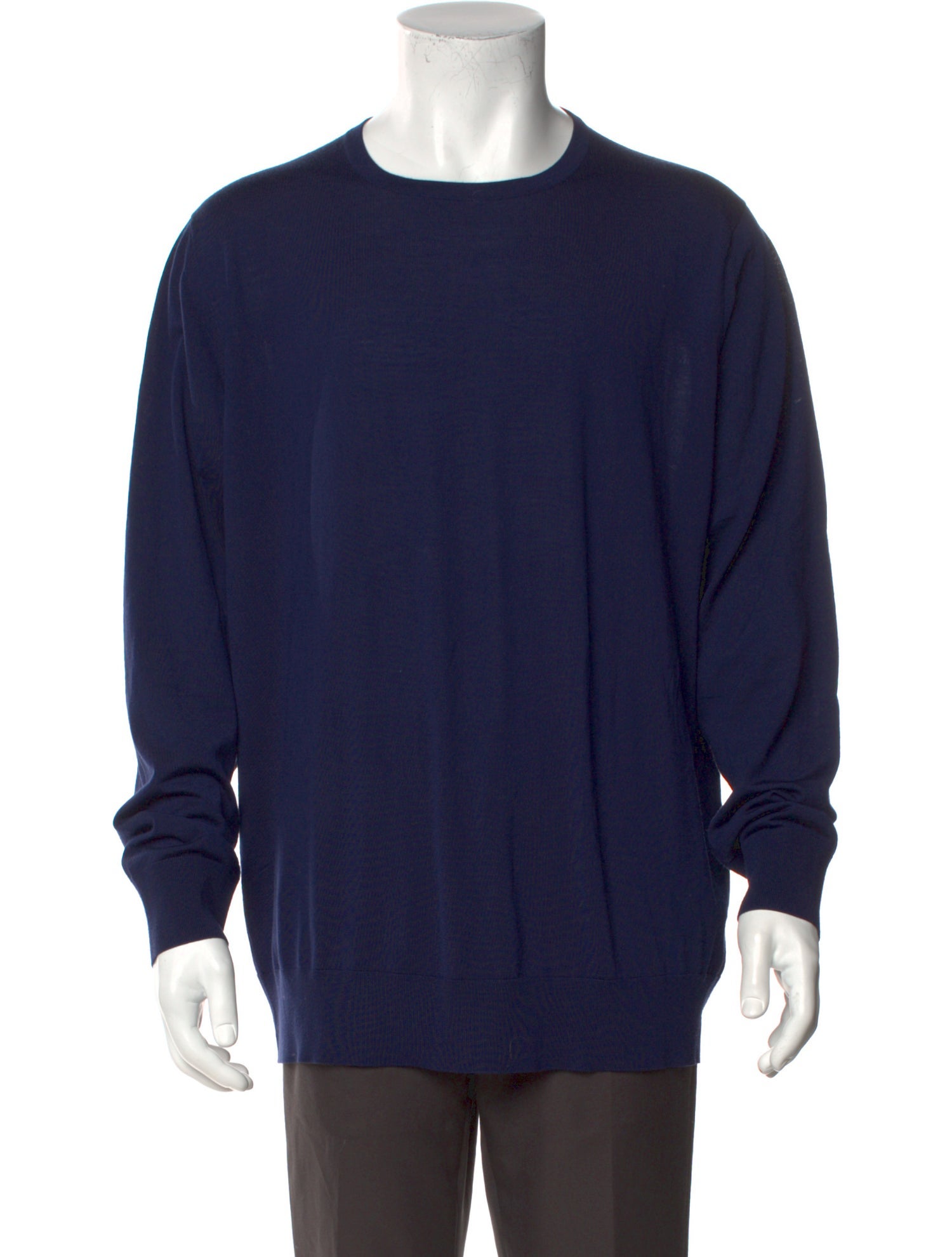 Loro Piana Virgin Wool Crew Neck T-Shirt