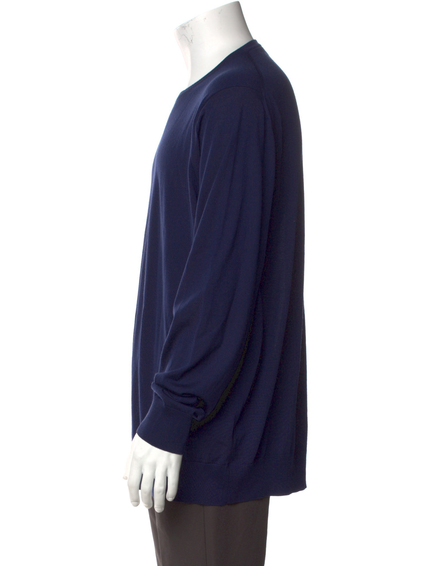 Loro Piana Virgin Wool Crew Neck T-Shirt