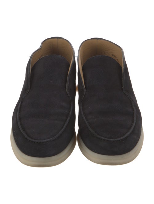Loro Piana Open Walk Suede Loafers