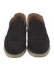 Loro Piana Open Walk Suede Loafers