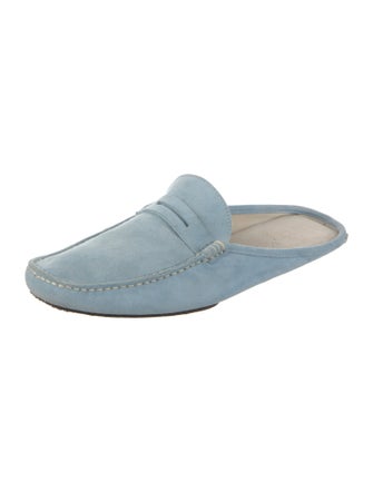 Loro Piana Suede Slippers
