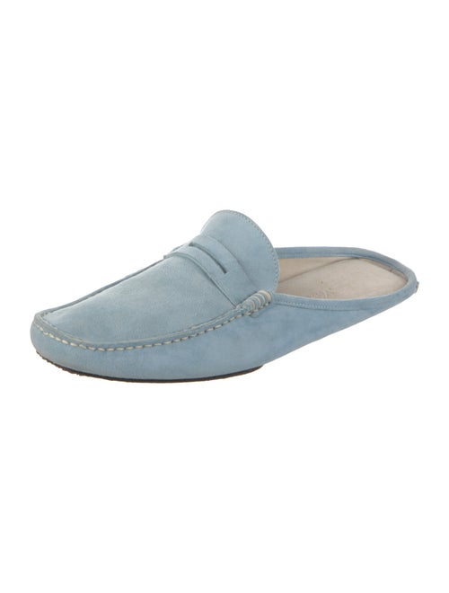 Loro Piana Suede Slippers