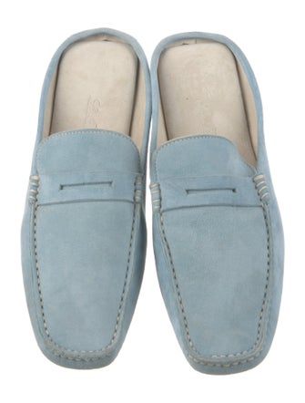 Loro Piana Suede Slippers