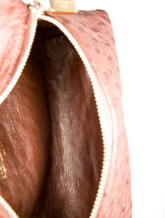 Loro Piana Ostrich Top Handle Bag