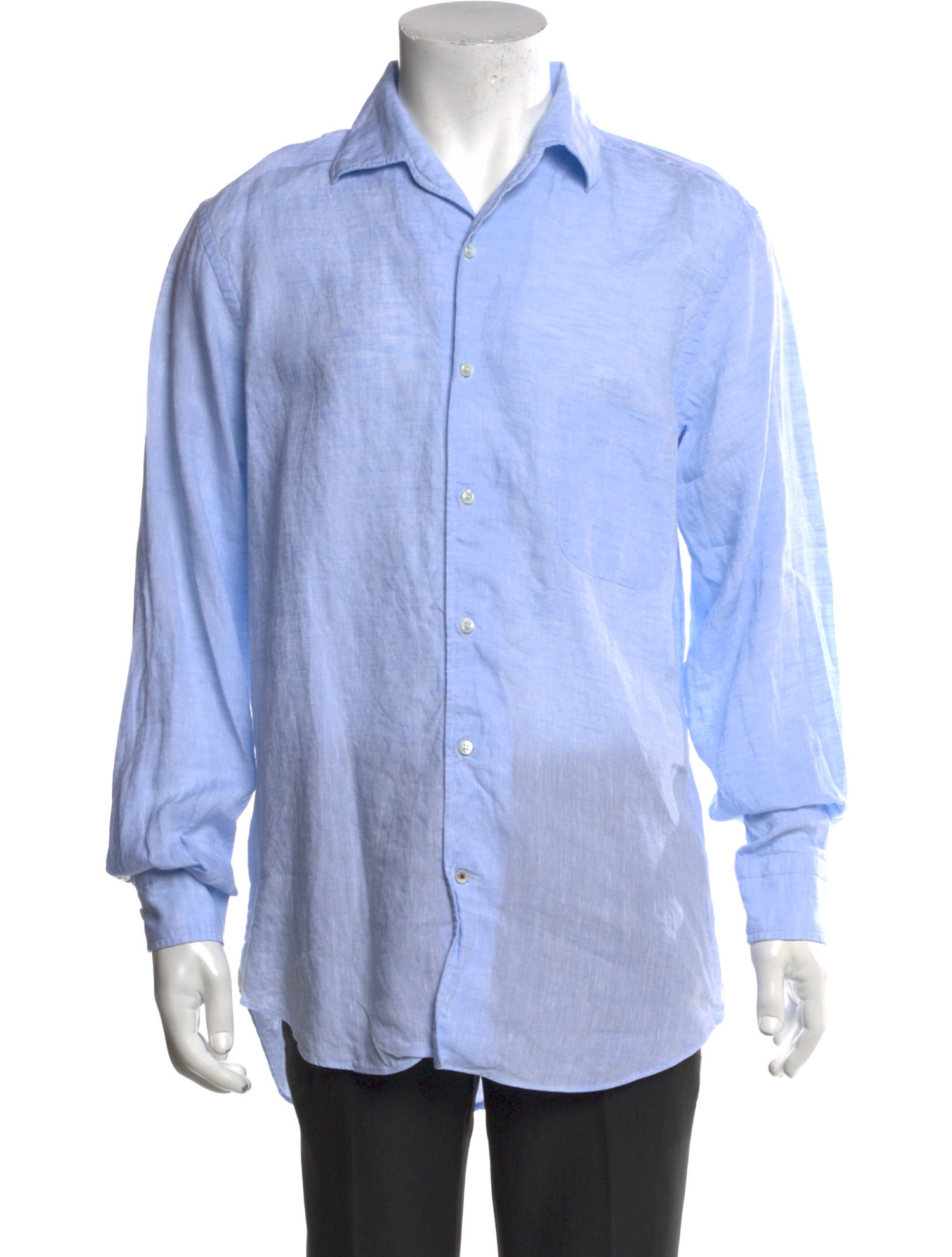Loro Piana Andre Linen Dress Shirt