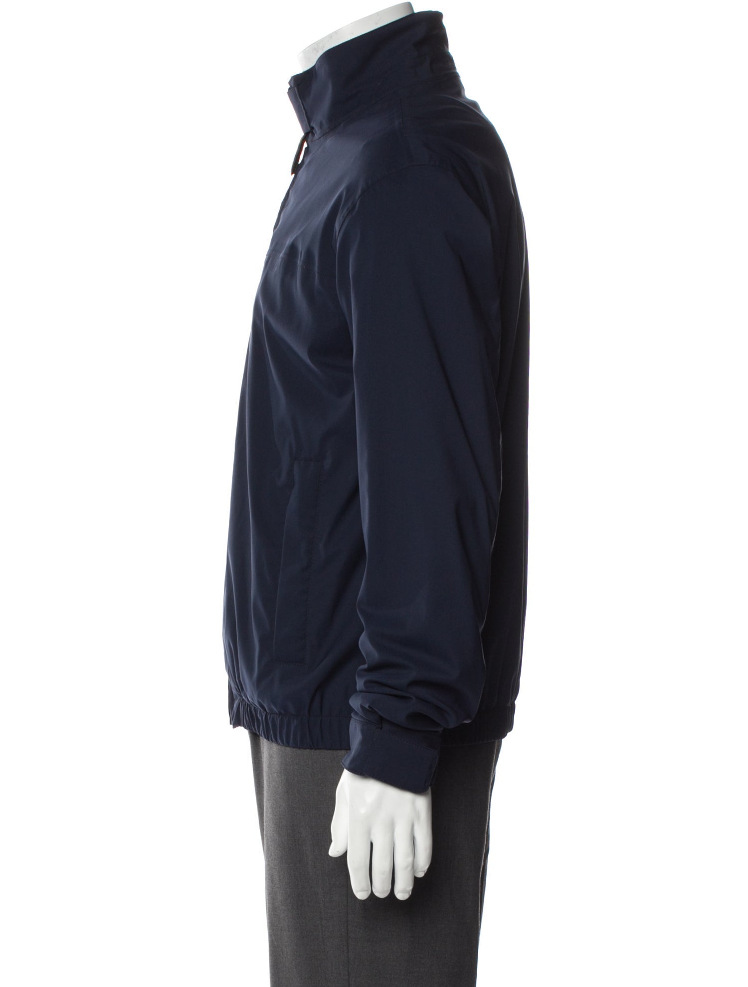 Loro Piana My Golf Wool Windbreaker