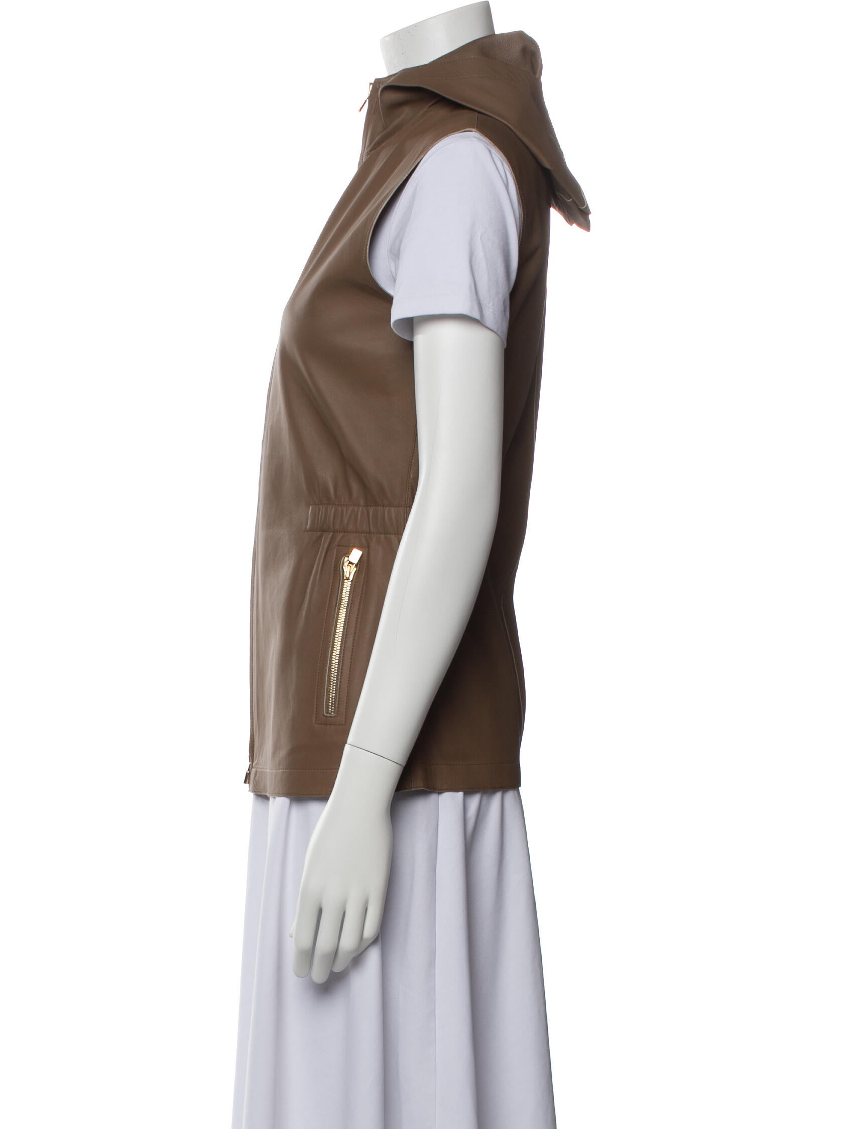 Loro Piana Leather Vest