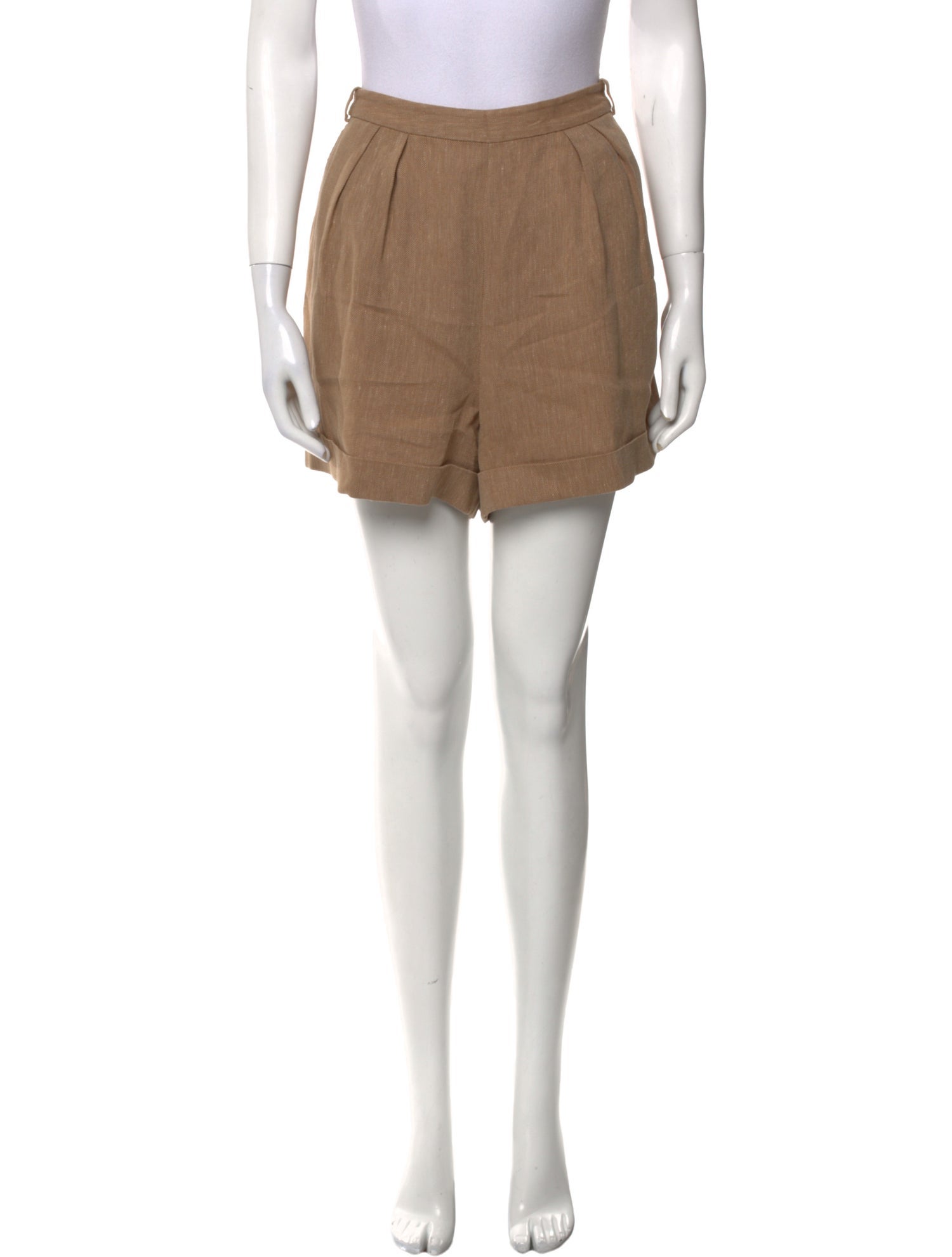Loro Piana Linen Mini Shorts