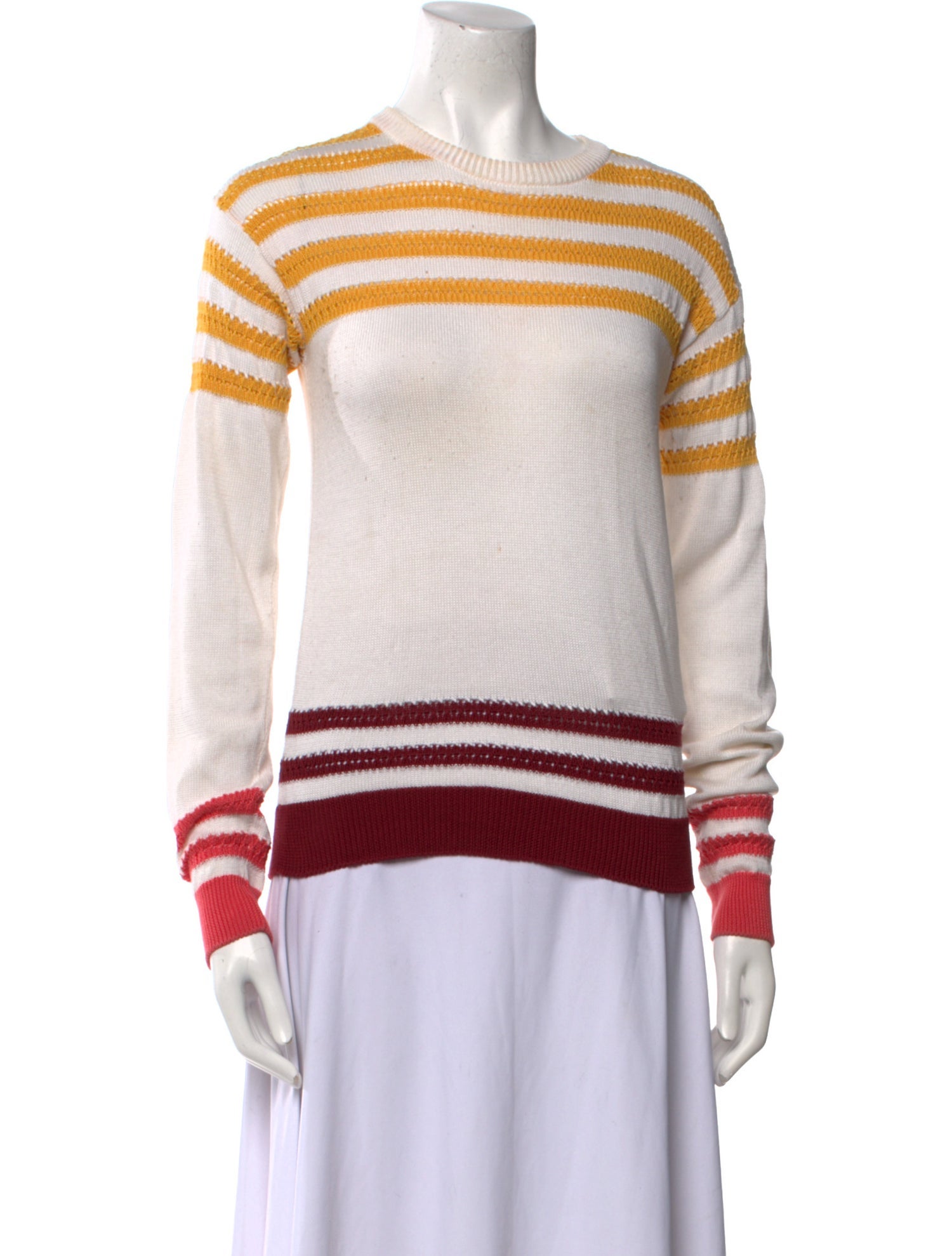 Loro Piana Silk Striped Sweater