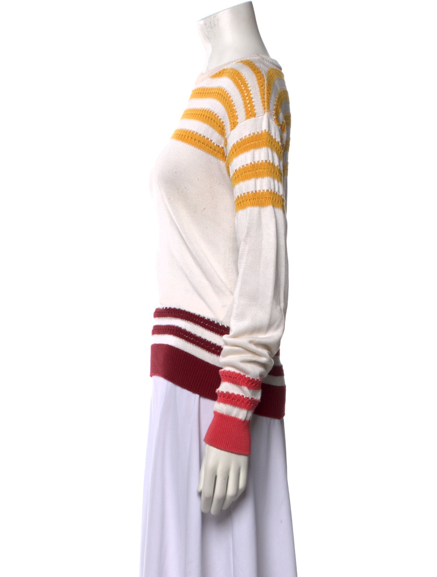 Loro Piana Silk Striped Sweater