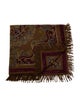 Loro Piana Printed Cashmere Throw Blanket