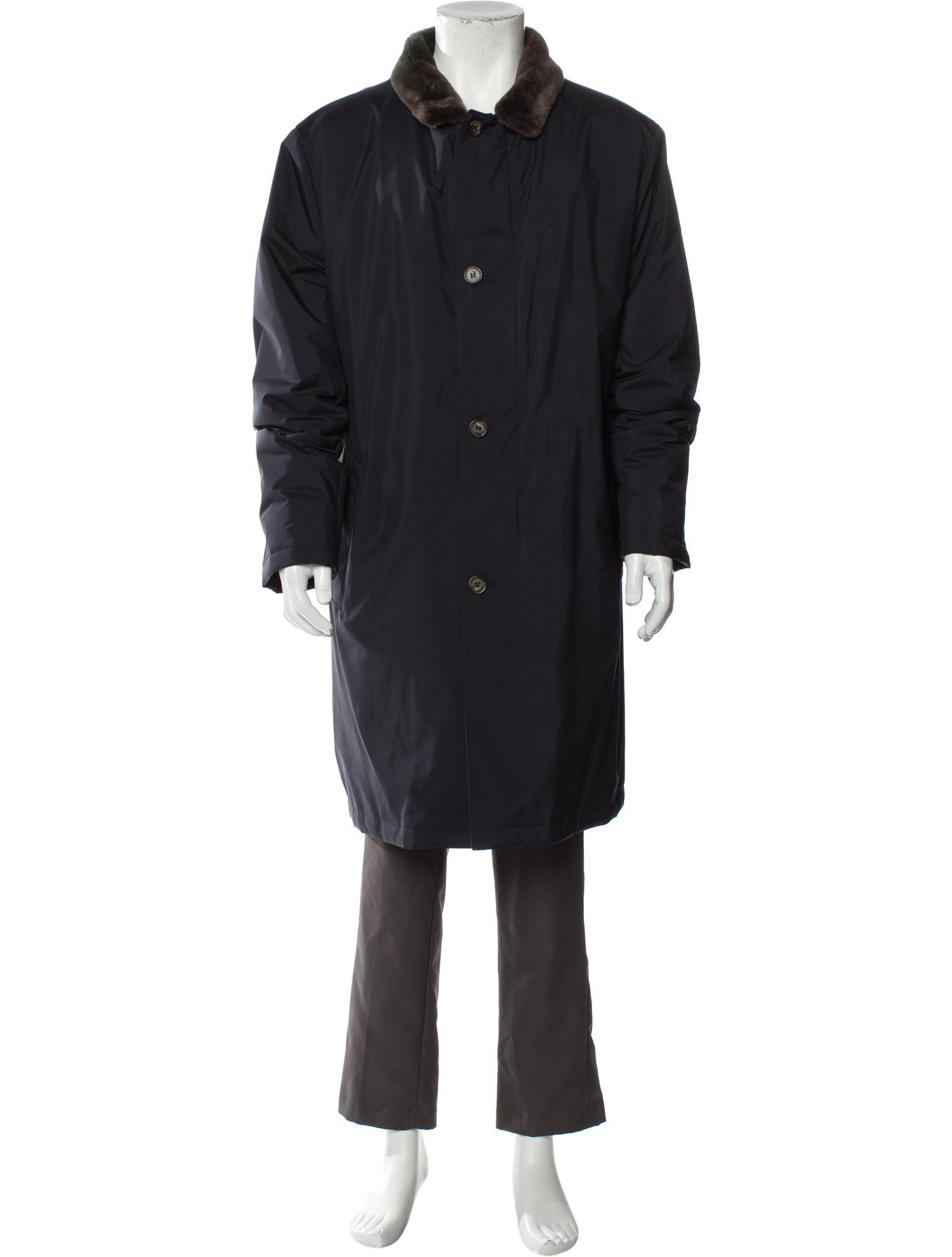 Loro Piana 'Sebring' Nutria-Lined Parka