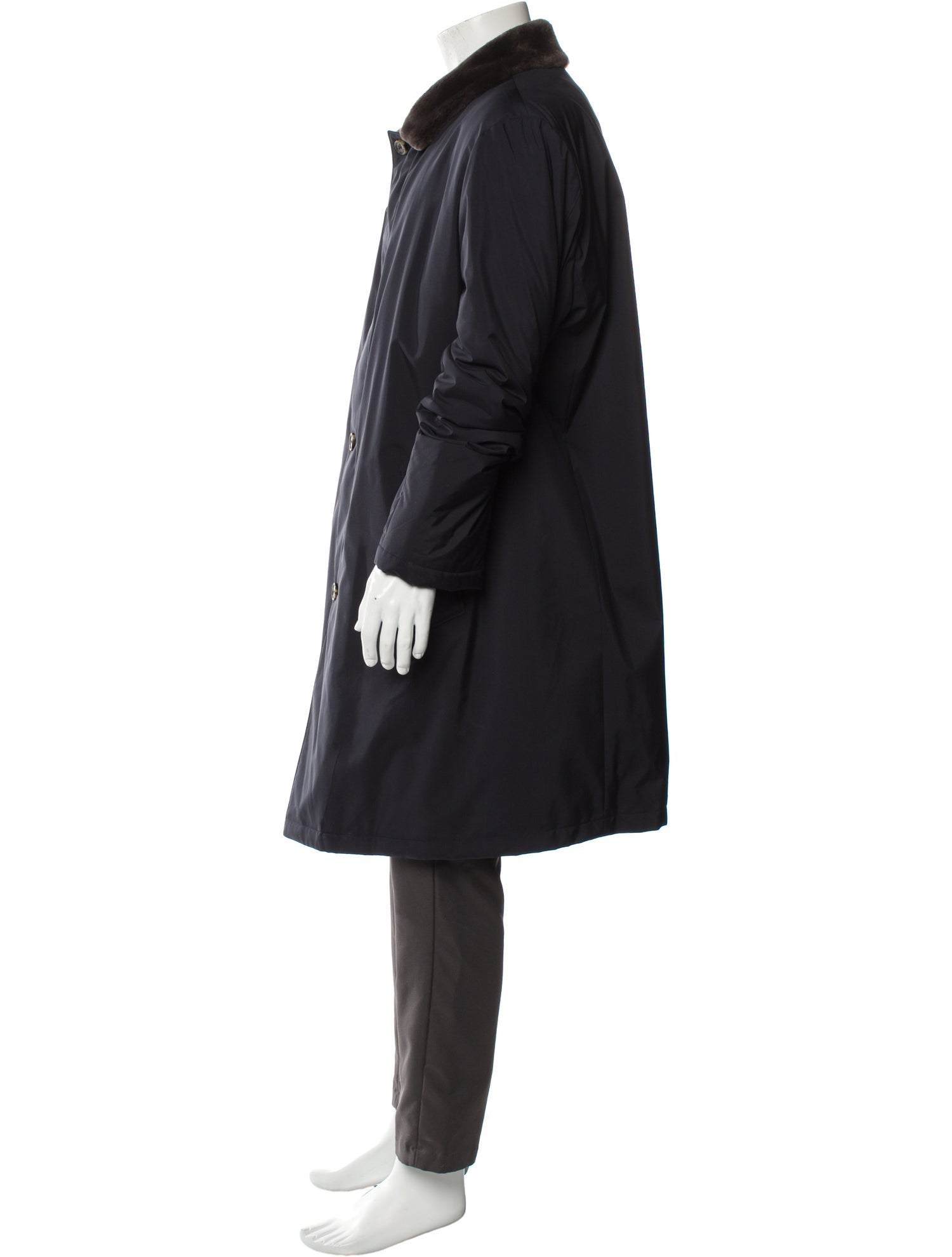 Loro Piana 'Sebring' Nutria-Lined Parka