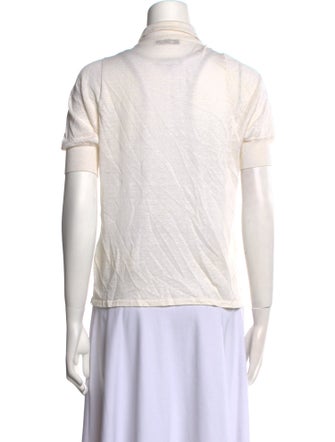 Loro Piana Linen Short Sleeve Top