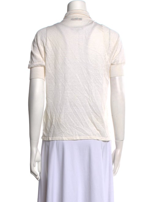 Loro Piana Linen Short Sleeve Top