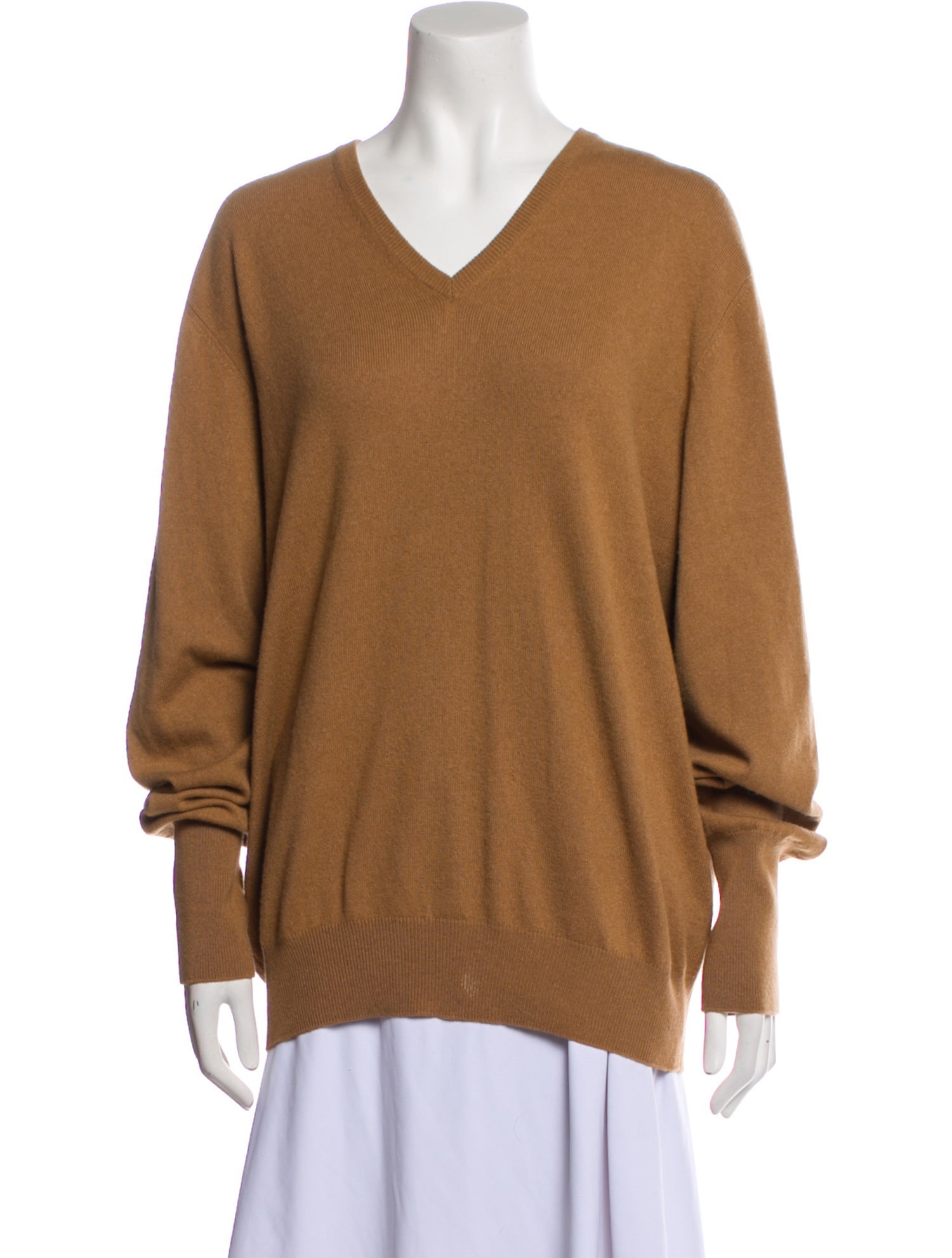 Loro Piana Vicuña V-Neck Pullover