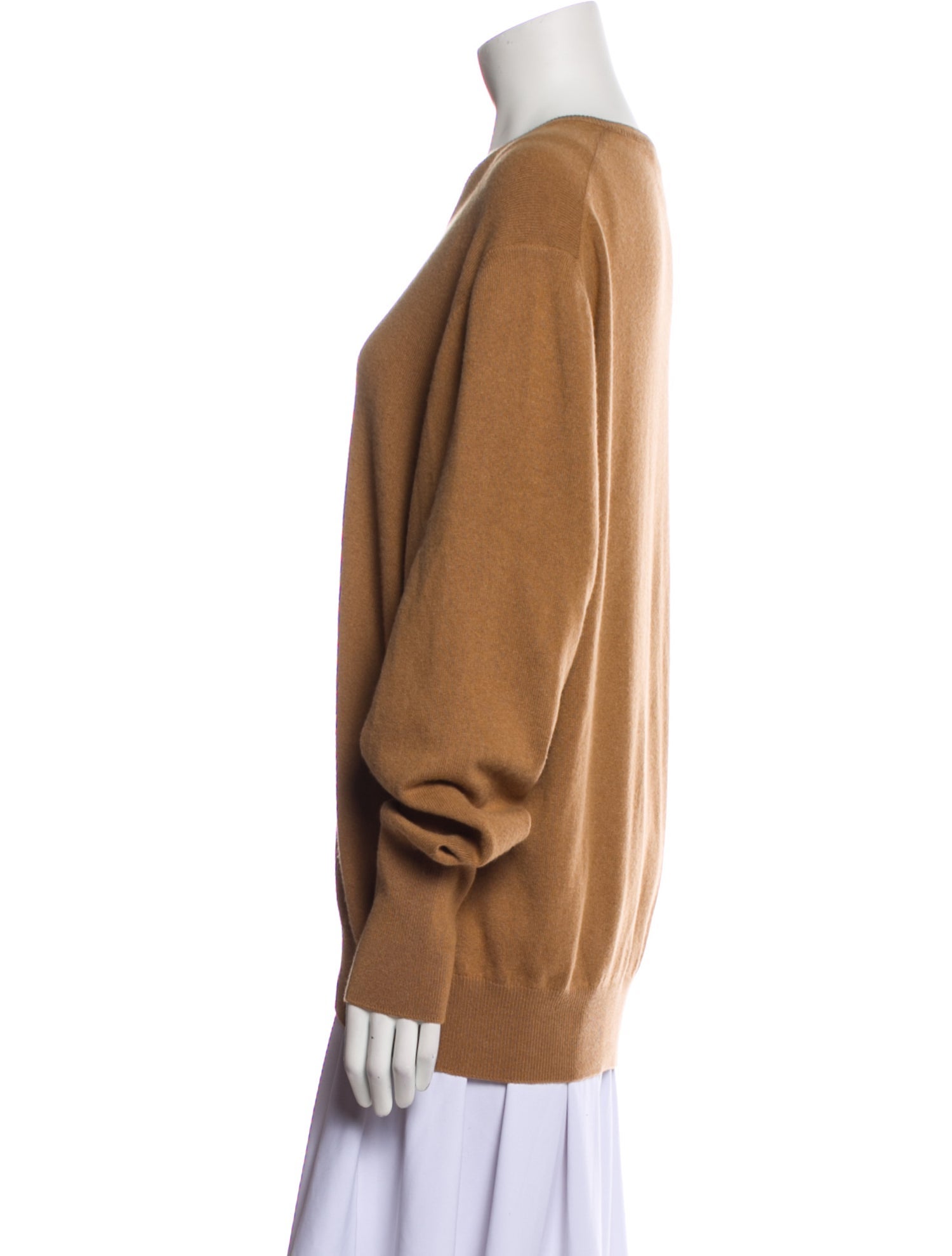 Loro Piana Vicuña V-Neck Pullover