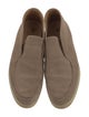 Loro Piana Open Walk Suede Lace-Up Boots