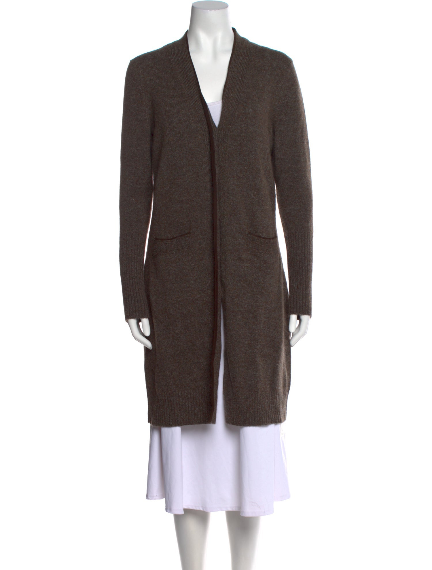 Loro Piana Cashmere Open Front Sweater