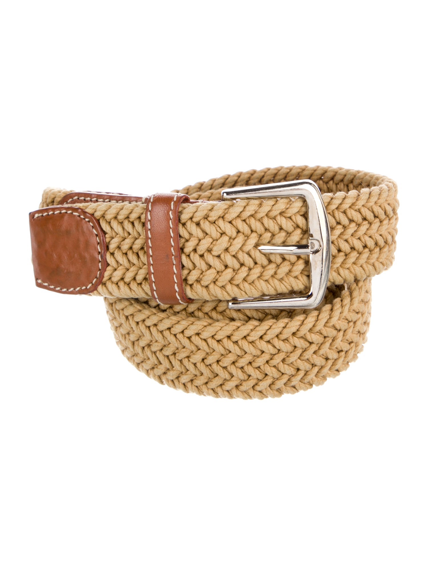 Loro Piana Leather Trim Embellishment Waist Belt
