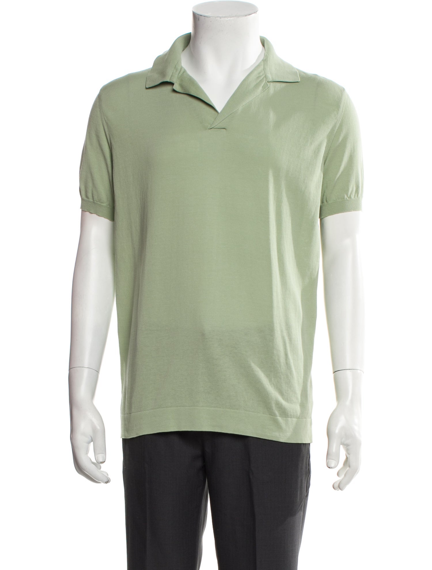Loro Piana New Bay V-Neck Polo Shirt