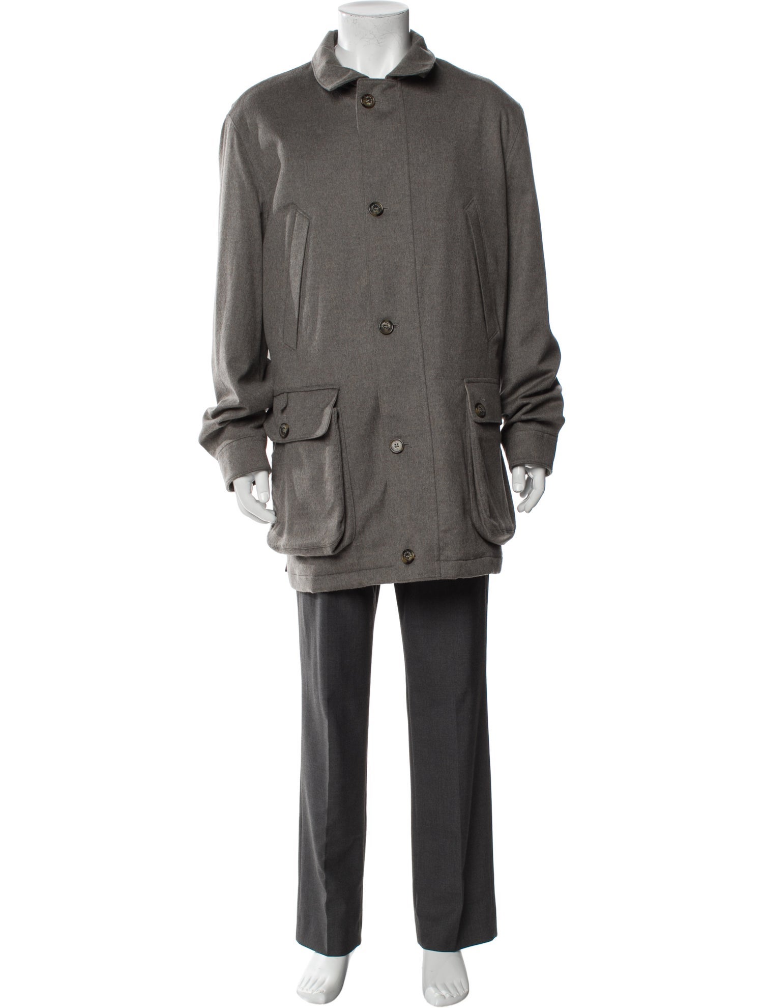 Loro Piana Virgin Wool Overcoat