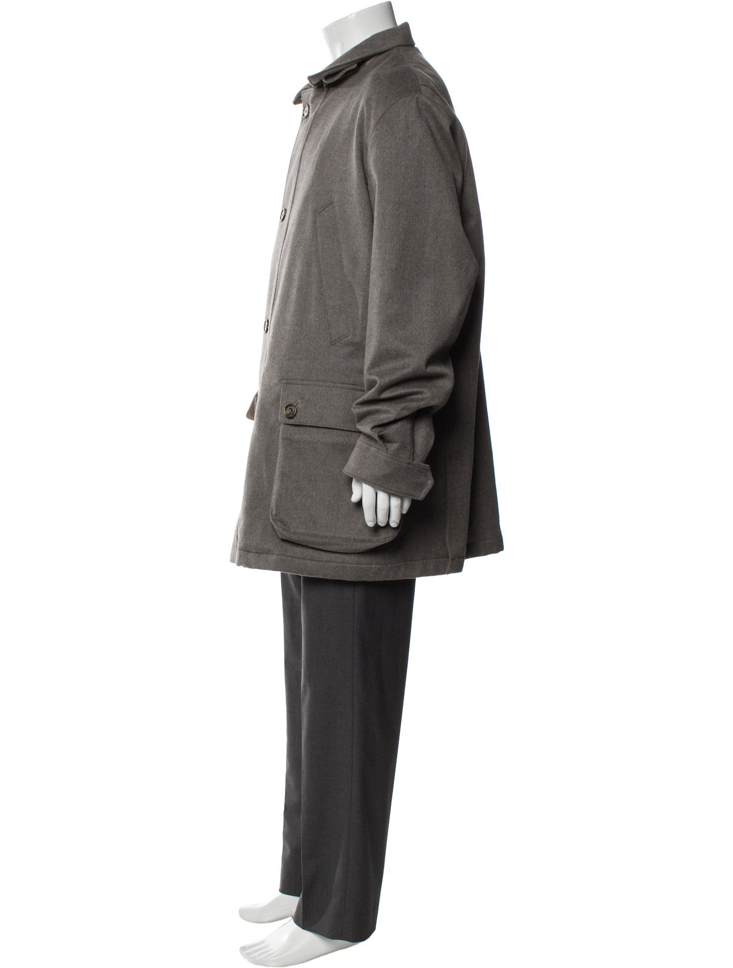 Loro Piana Virgin Wool Overcoat