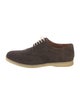 Loro Piana Suede Lasercut Accents Brogues