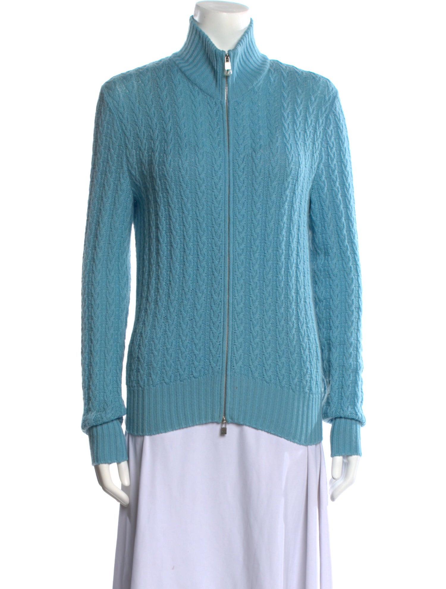 Loro Piana Cashmere Mock Neck Sweater