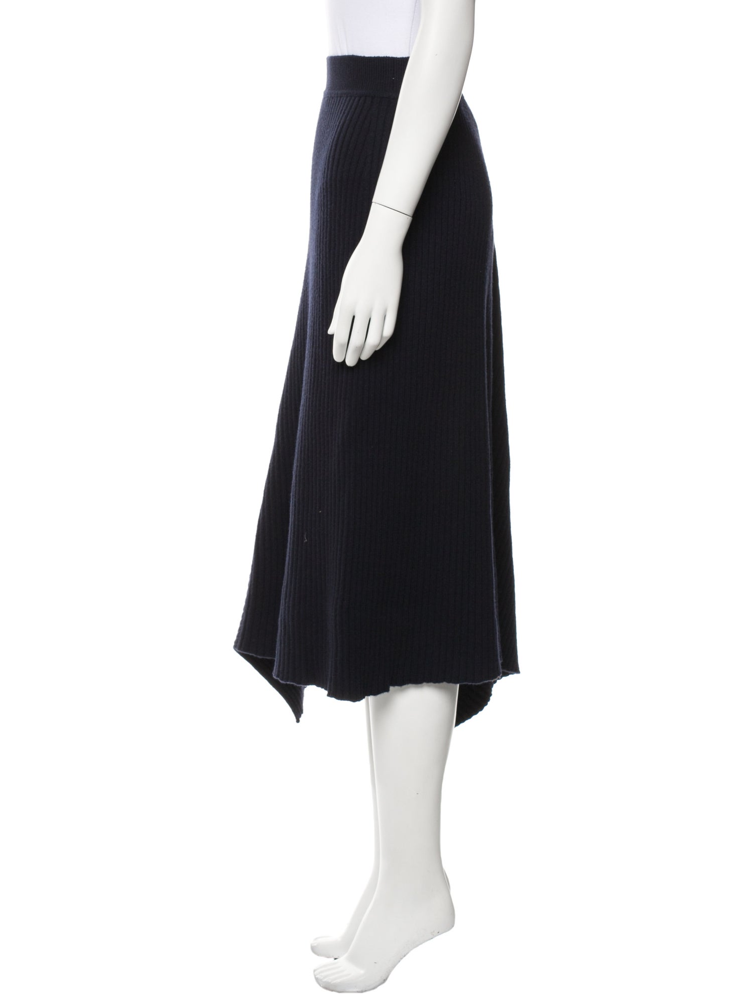 Loro Piana Baby Cashmere Midi Length Skirt