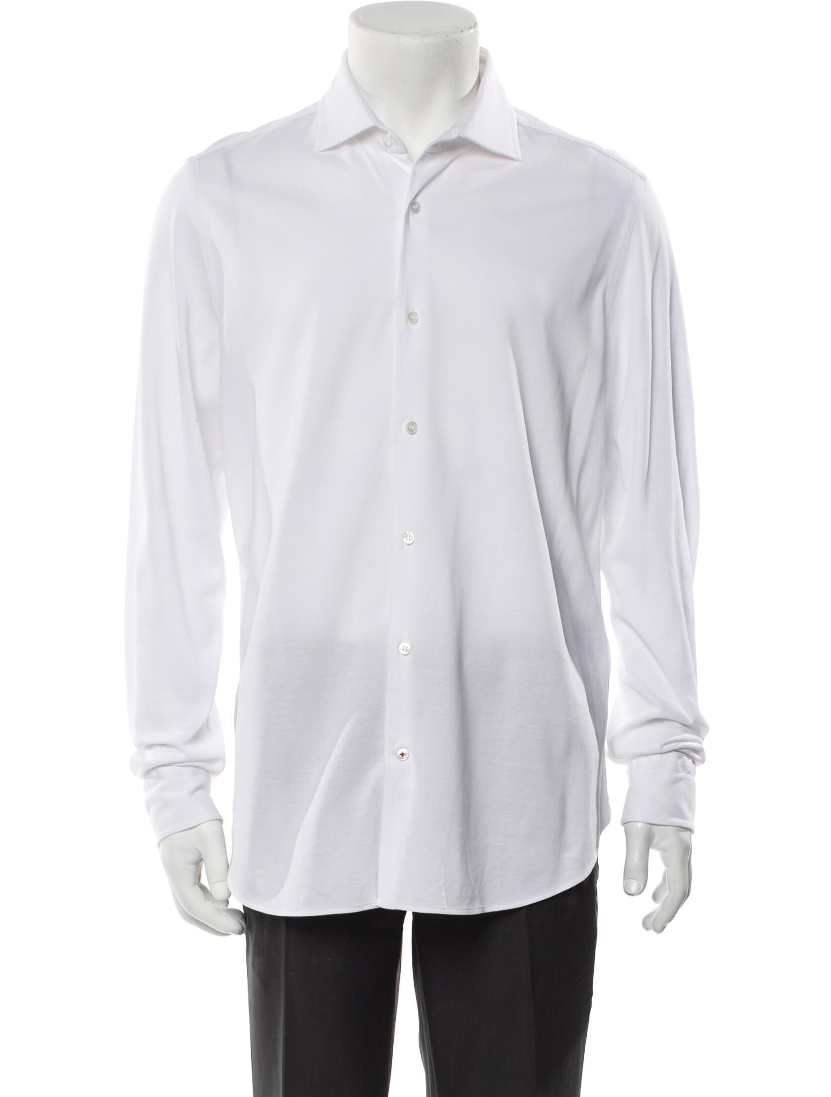 Loro Piana Andrew Long Sleeve Dress Shirt