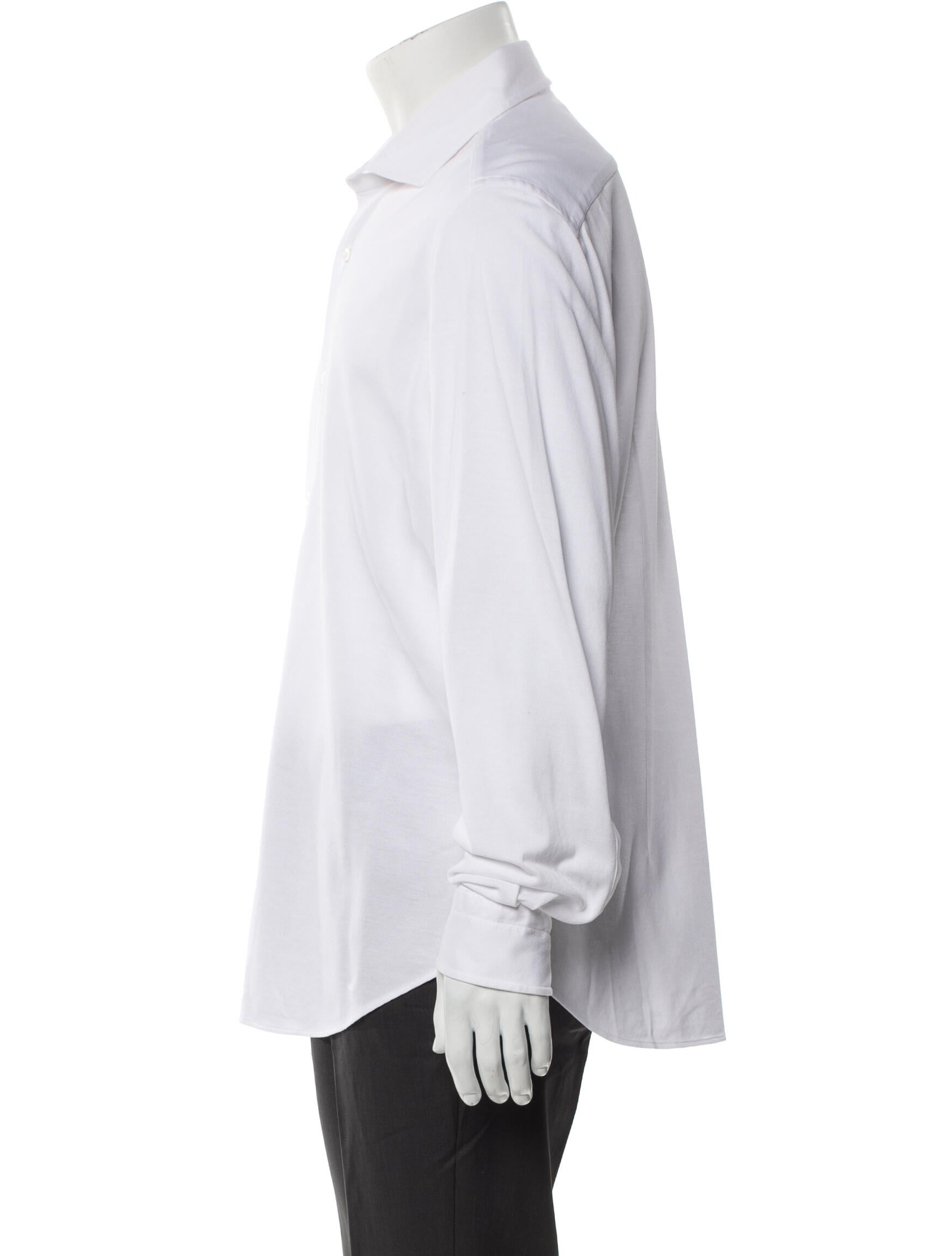 Loro Piana Andrew Long Sleeve Dress Shirt