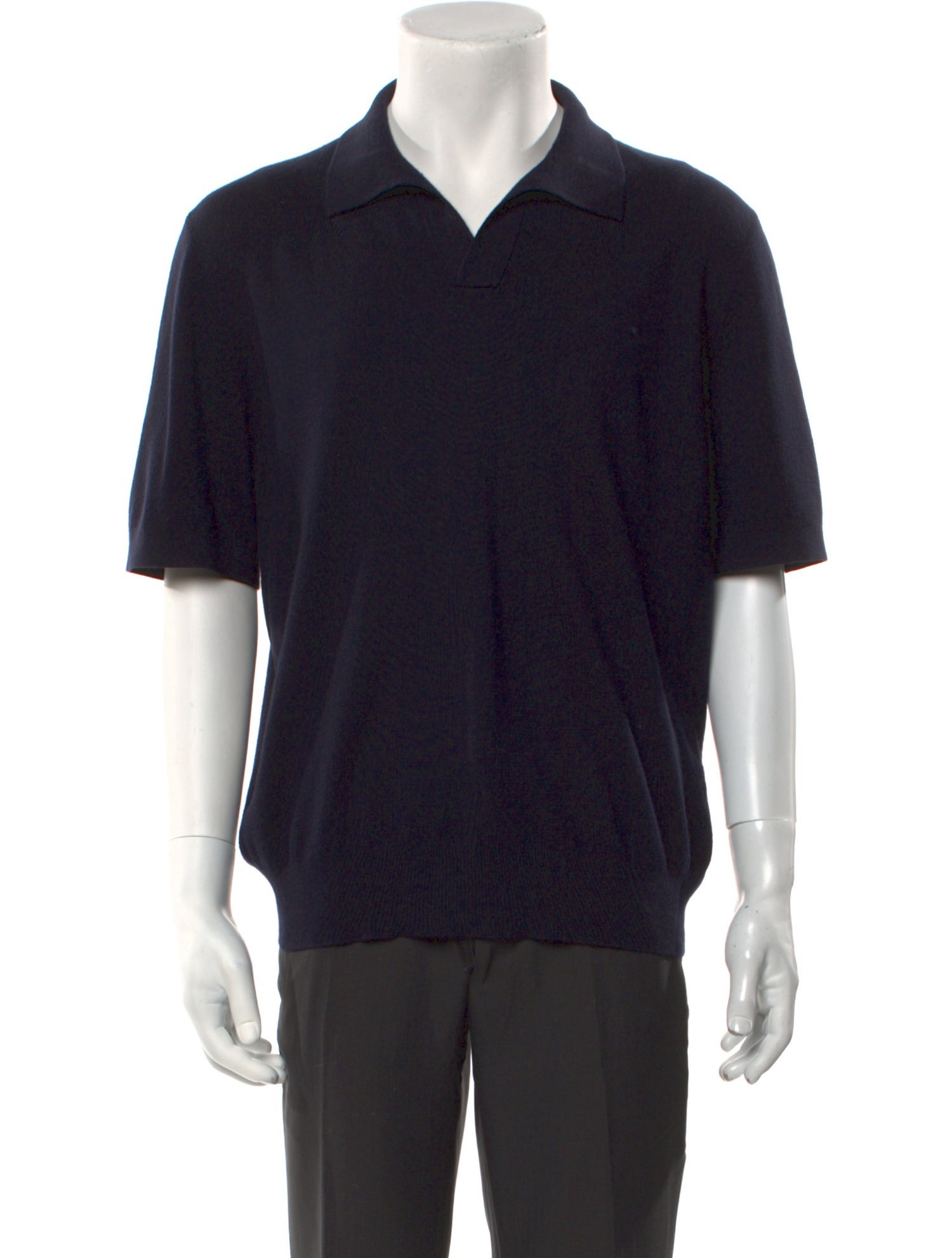 Loro Piana Empire Wish Wool Virgin Wool Polo Sweater