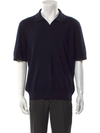 Loro Piana Empire Wish Wool Virgin Wool Polo Sweater