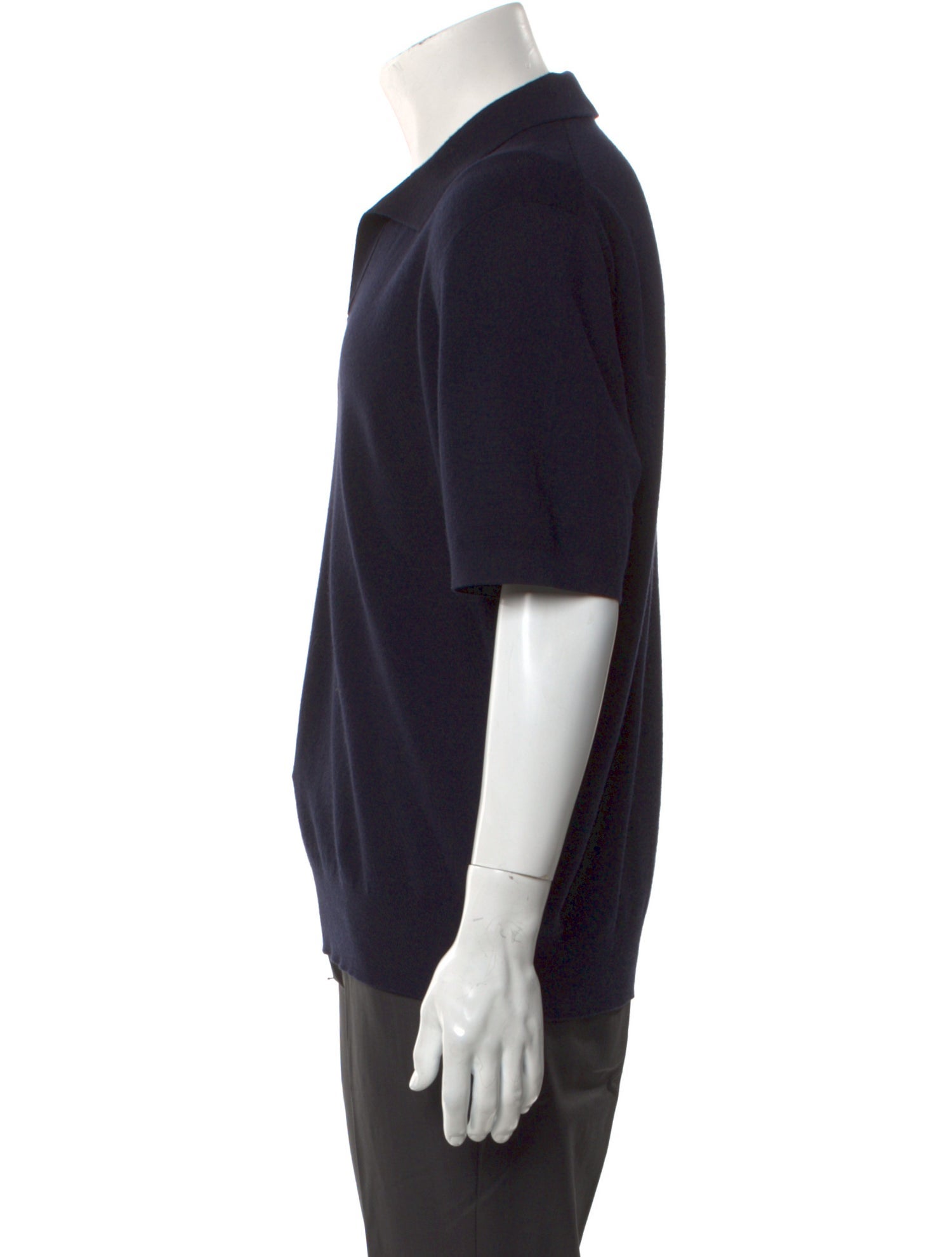 Loro Piana Empire Wish Wool Virgin Wool Polo Sweater