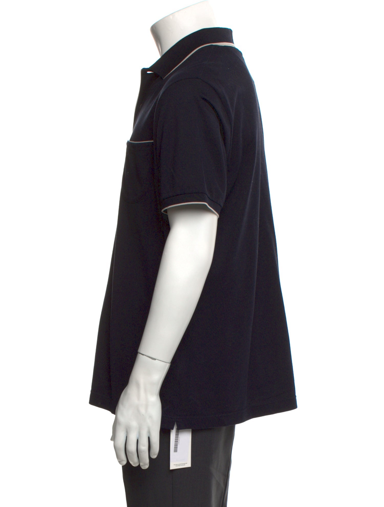 Loro Piana Collar Short Sleeve Polo Shirt
